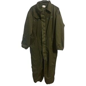 Vintage US Military Mechanic Coveralls Mens Medium Cold Weather 8415-00-753-6484